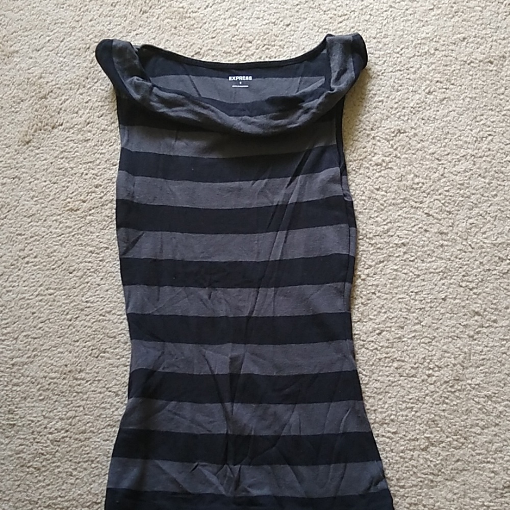 Express Striped Top NWOT